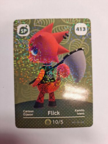 Animal Crossing Amiibo Series 5 Cards All Cards 401 > 448 Nintendo Wii U Switch - Picture 14 of 52