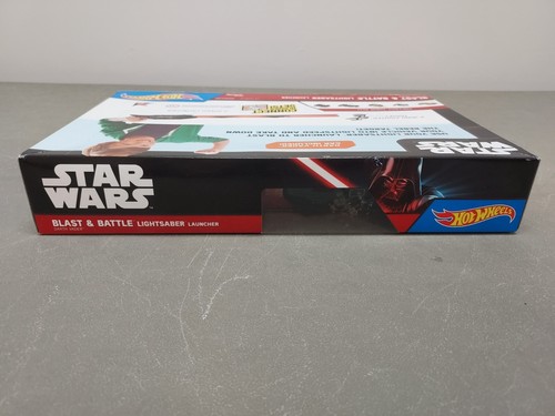 Hot Wheels Star Wars Blast & Battle Lightsaber Launcher Darth Vader Car Disney - Picture 5 of 8