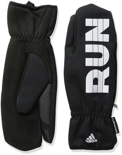 adidas AWP Run Gloves, Black, MediumLarge adidas AWP Run Gloves, Black, MediumLarge