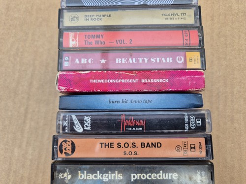 10 Vintage / Retro Cassette Tape Bundle - Picture 7 of 8