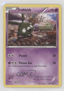 Trubbish Pokemon Black & White Legendary Treasures #67