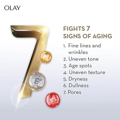 Olay Total Effects Day Cream |with Vitamin B5, Niacinamide, Green Tea, SPF 15 |F - Picture 3 of 5