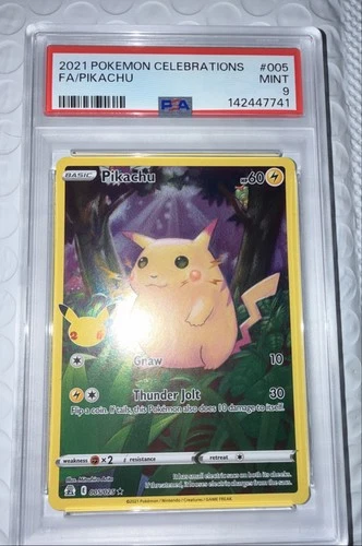 Pikachu 005/025 Celebrations Holo