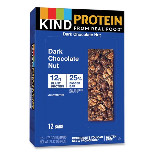 KIND 26036 1.76 oz. Protein Bars - Double Dark Chocolate (12/PK) New - Picture 6 of 6