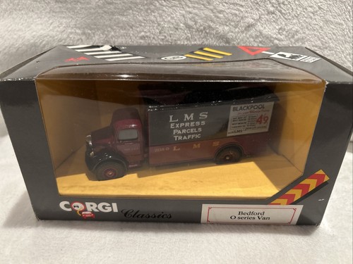CORGI CLASSIC 1:50 SCALE 97120 BEDFORD O SERIES VAN LMS EXPRESS PARCELS BOXED - Picture 2 of 6