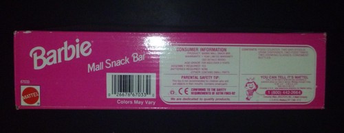 1993 Barbie Mall Snack Bar~*Made in 1993 By Mattel~*~NOS & Factory Sealed - Bild 3 von 8