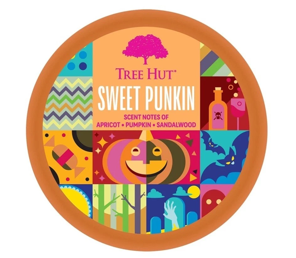 Tree Hut Shea Sugar Scrub Sweet Punkin Exfoliating Body Scrub Removes Dead 18 oz - Image 2 of 4