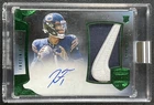 JUSTIN FIELDS 2021 PANINI EMINENCE ROOKIE JUMBO NIKE PATCH AUTO GREEN RC 3/3