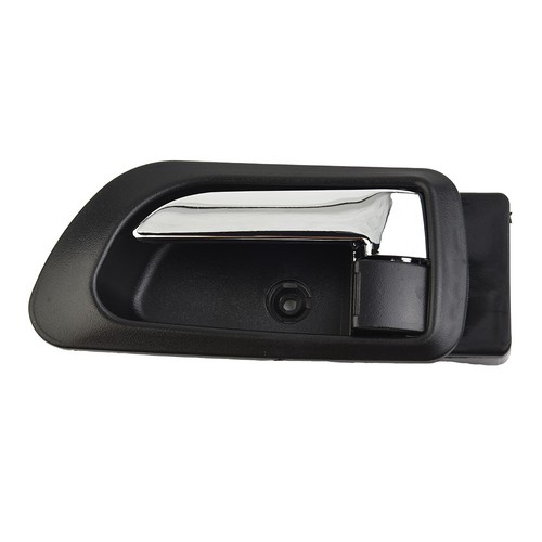 Inner Door Handle Door Handle Black Front Left New Plastic Right Silver - Picture 4 of 12