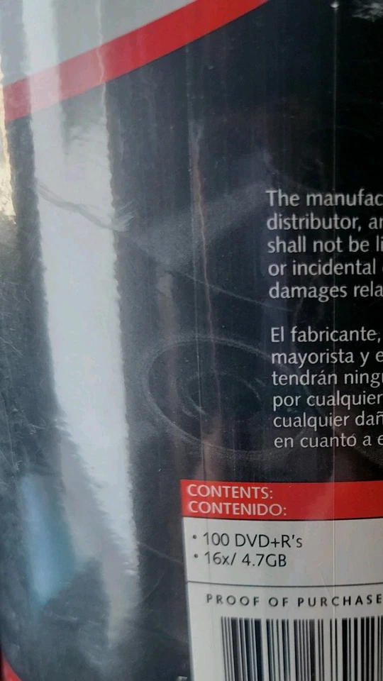 Innovera DVD+R Discs 4.7GB 16x 100 Pack IVR-46891 - Image 2 of 2