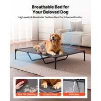 Uimoso Elevated Dog Bed for Large Dog Portable Raised Dog Cot w/ Metal Frame XL 2