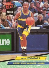 Keith Jennings 1992-93 Ultra #264 Golden State Warriors RC Basketball
