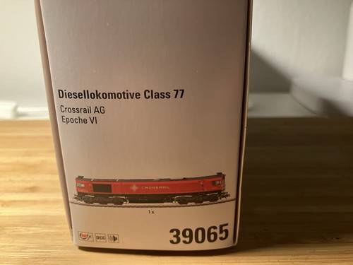 Märklin HO AC Digital 39065 Diesellokomotive Class 77 Crossrail AG - Bild 9 von 9