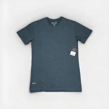 BYLT Basic Crew Shirt Mens M Short Sleeve Split Hem Signature Active Casual New