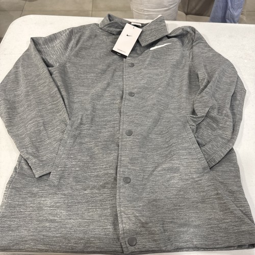 Nike Therma-FIT Big Kids' (Boys') Coaches' Jacket Size Small  Style  DD9848-084 - Picture 1 of 7