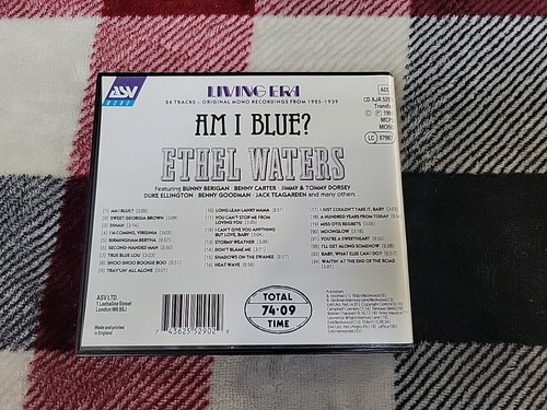 ETHEL WATERS - Am I Blue? - CD - Disc In Vg Condition Free S&h In Usa - Picture 2 of 11