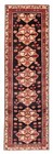 Vintage Hand-knotted Runner Rug 3'4" x 10'2" Traditional Oriental Wool Carpet