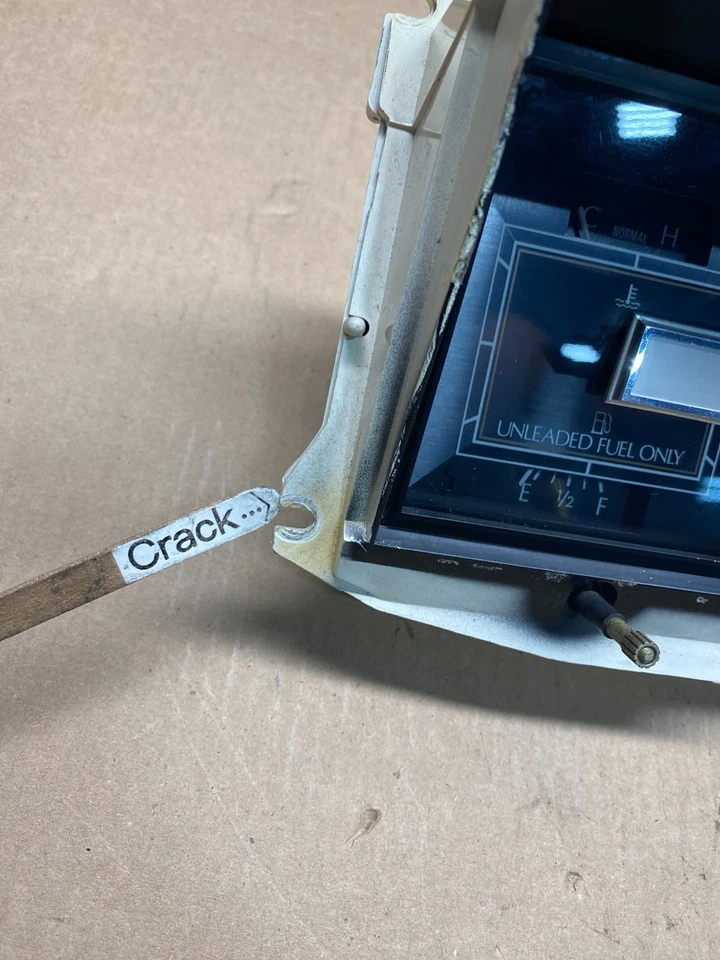 Lincoln Town Car 1981 a 1984 velocímetro calibre clúster q7296 DG Foto 2 de 4