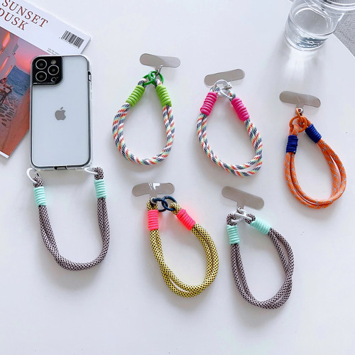 Bracelet téléphone portable tendance mode pendentif mobile décoration corde anti-perte - Photo 16 sur 34