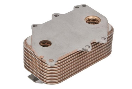 Oil Cooler, engine oil AUGER 97006 - Picture 7 of 8