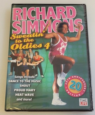 RICHARD SIMMONS~ Vol. 4 Sweatin' to the Oldies~ 20th Anniversary Edition NEW DVD