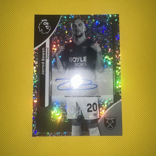 Jarrod Bowen West Ham Topps Premier League 2026 Auto Black White Sparkle MINT - Bild 2 von 18