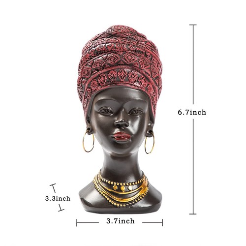 African Statue and Sculptures for Home Decorations, for Home Decor,African Fi... - Picture 3 of 7