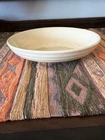 Bauer Pottery Ring Soup Plate Bowl IVORY Vintage