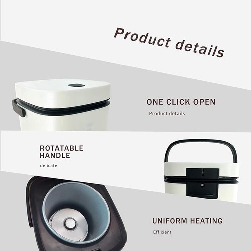 ANJIELO SMART Reiskocher mit Dampfgarer Antihaftbeschichtet Kochen, Hochtemperaturschutz - Bild 34 von 45