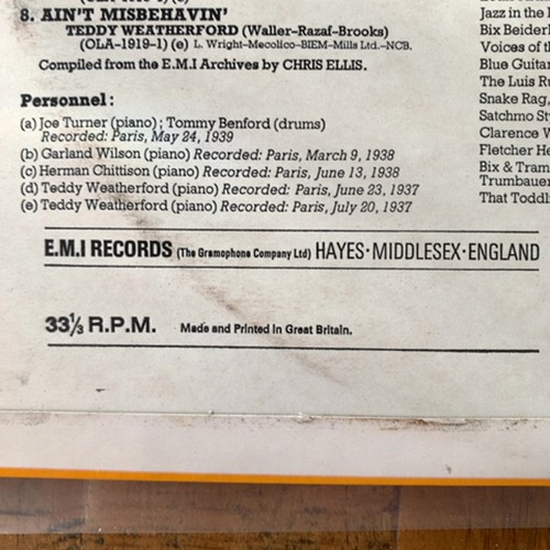 Jazz Piano À Paris 1937-1939 Vinyl LP Parlophone EMI Jazz - Picture 11 of 12