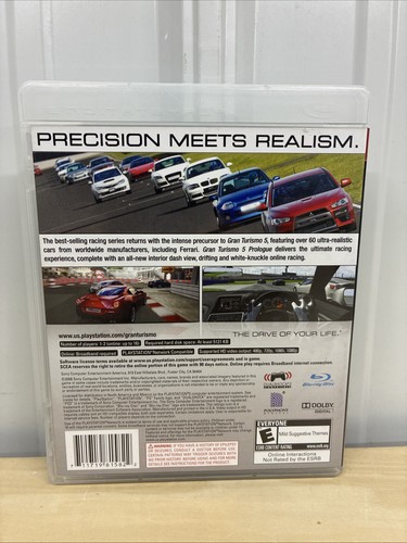 Sony Gran Turismo 5 Prologue PS3 Rennsimulationsspiel komplett mit Handbuch - Bild 2 von 8