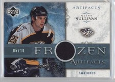 2006-07 Upper Deck Artifacts Frozen Platinum 5/10 Steve Sullivan #FA-SU 2d8