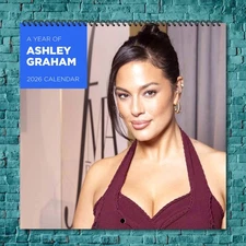 Ashley Graham 2026 Wall Calendar 12-Month Celebrity Photo Calendar