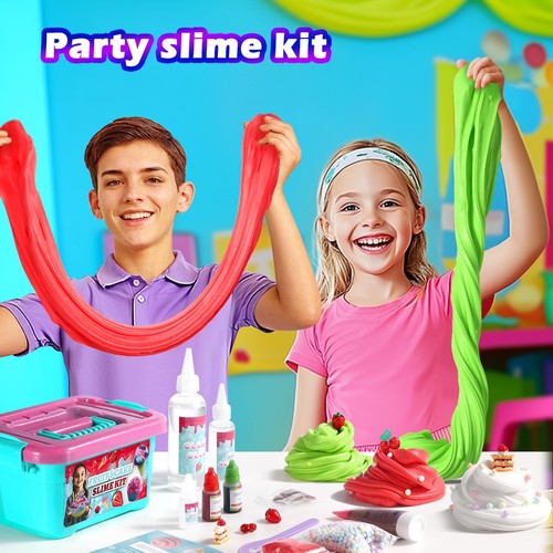 Mini Ice Cream Cake Butter Slime,Galaxy Slime Kit,Stress Relief Toys, Party F... - Picture 5 of 8