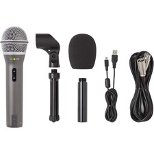 Q2U Handheld Dynamic USB Microphone Recording and Podcasting Pack