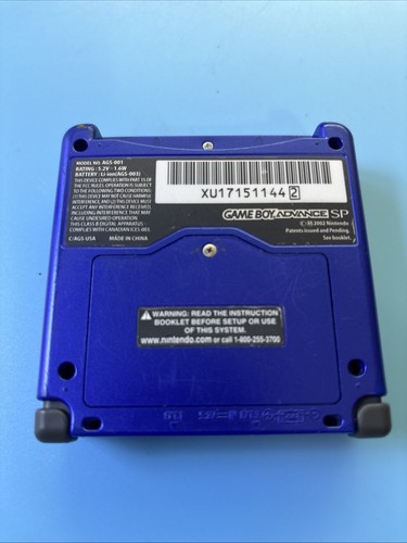 Nintendo DS 2004 handheld game console + Game Boy Advance SP 2002 AGS-USA blue - Picture 4 of 16