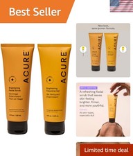 Brightening Facial Scrub  Cleansing Gel Combo Pack - Exfoliating Face Wash ...