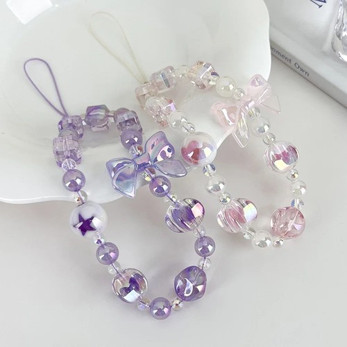 Bow Sweet Bag Hangings Sweet Anti-loss Lanyard Jewelry Women