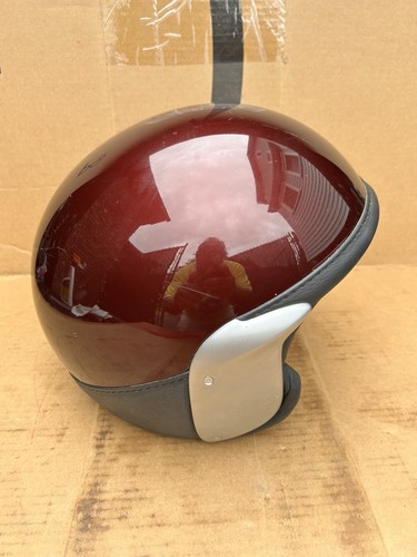 BMW Glossy Red Helmet R22 E13 Motorcycle Helmet - Picture 6 of 14