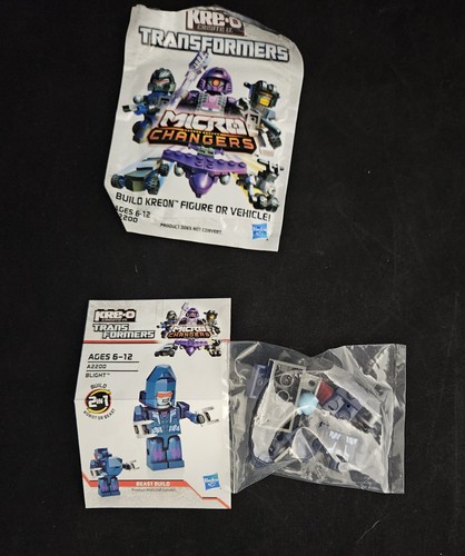 Transformers Kre-O Micro-Changers BLIGHT Mini-Figure 2-in-1 Kit – New Sealed - Picture 1 of 1