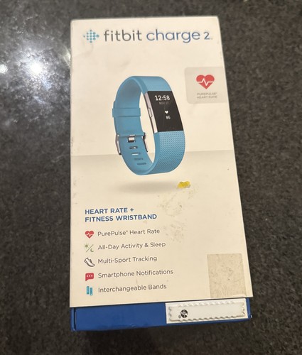 Fitbit Charge 2 Pulsmesser Fitnesstrack, komplett mit Karton