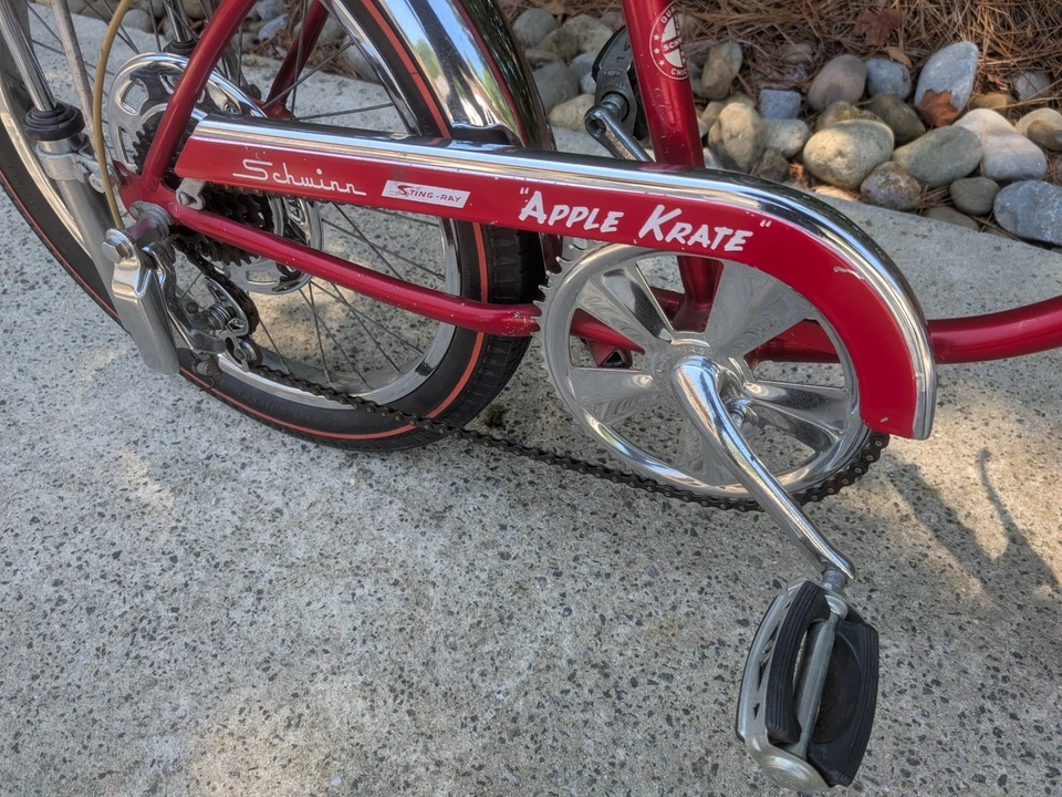 Bicicleta Schwinn 1969 Apple Krate Stingray 5 velocidades original Foto 2 de 4