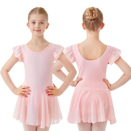 Girls' Ballet Dress Leotards, Ballerina Dance Dress Ballet Leotards with Skir... - Picture 9 of 9
