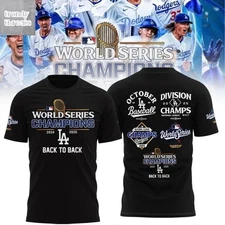 NEW! Los Angeles Dodgers 2025 World Series Champions Perfect Season Gift For Fan