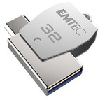 Emtec ECMMD32GT252B 32 GB USB 2.0 T250B Micro Flash Drive