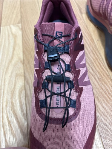 Salomon Womens Outpulse Mid GTX Hiking Shoes Artic Ice Pink Size 9.5 - Picture 8 of 9