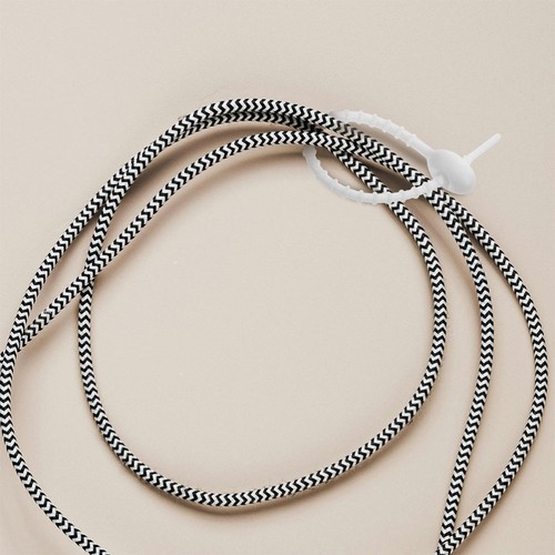 100 Pcs Car Key Chain Travel Cord Ties for Electrical Cords Cable Organizer - Afbeelding 2 van 12
