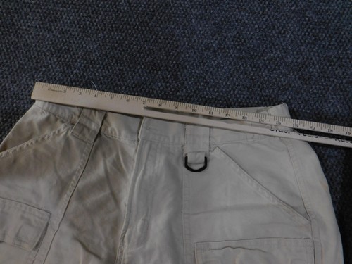 Columbia pantaloncino uomo medio kaki beige cargo PFG outdoor escursionismo tasche estate - Foto 6 di 16