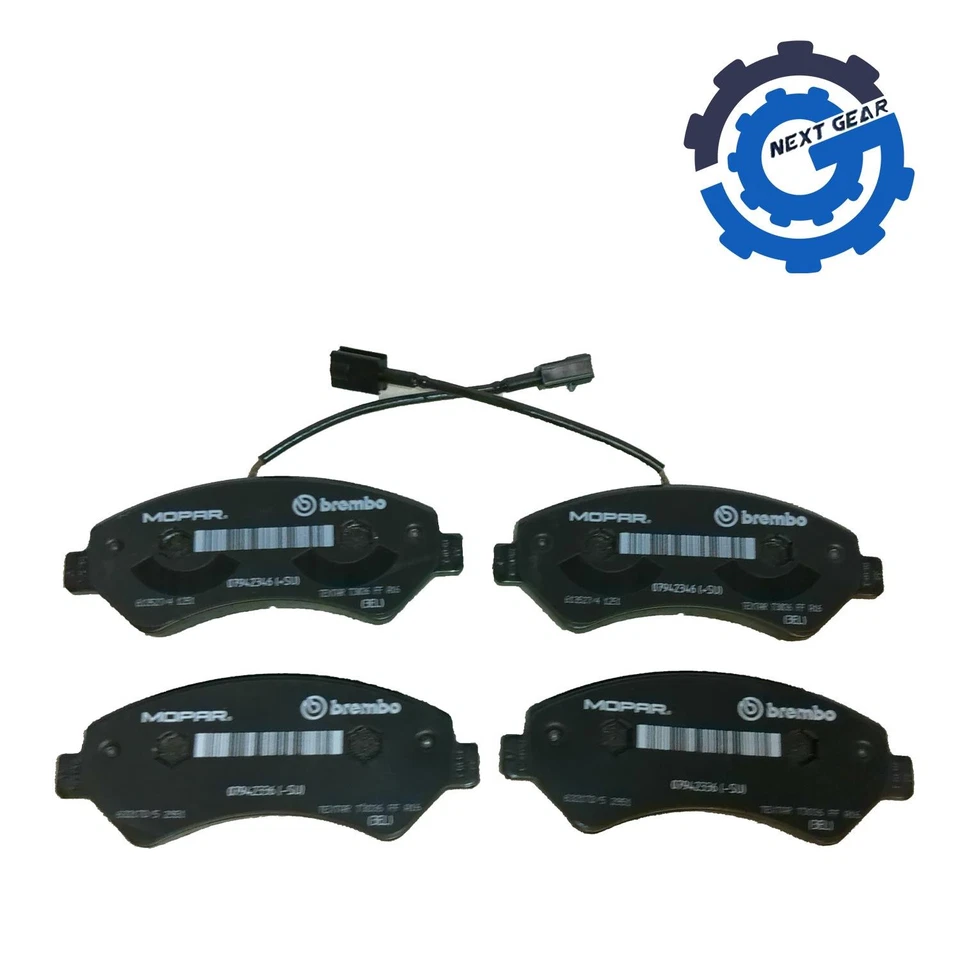 New OEM Mopar Front Disc Brake Pads for 2015-2016 Ram ProMaster 1500 68269695AB - Image 2 of 4