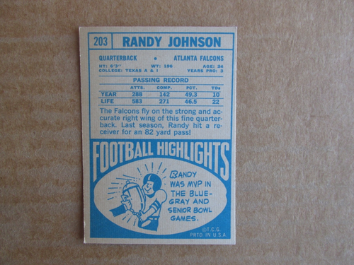 1968 TOPPS FOOTBALL CARD SINGLES COMPLETE YOUR SET PICK CHOOSE UPDATED 10/26 - Picture 322 of 350
